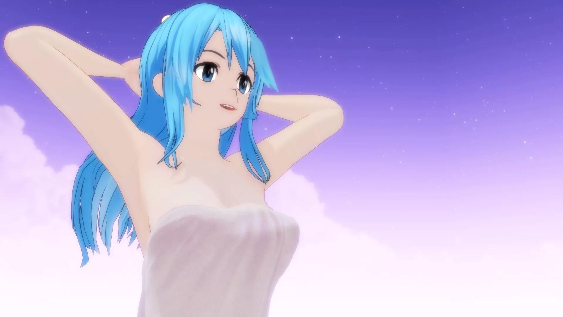 MMD R18 Aqua Sexy Walk / Towel Version