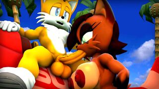 Nicole The Lynx Blowjob Tails with Sound - [Wector/Kassioppiava]