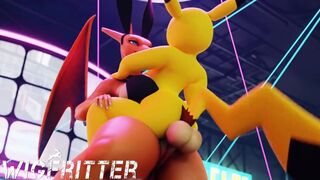 Futa Charizard Pounding Pikachu - Wigfritter
