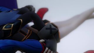 Lucina blowing Spidey