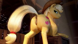 Applejack Ass Tease Extended [Clopician]