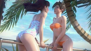 Tracer x Dva Beach Pod - Swimsuits