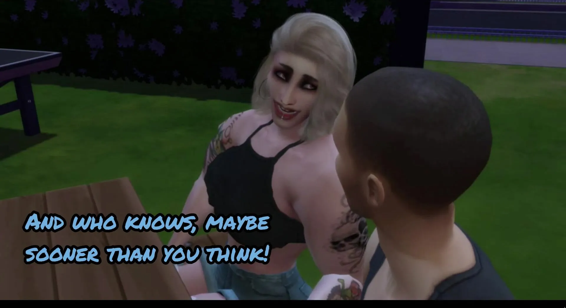 Dominant futanari presence