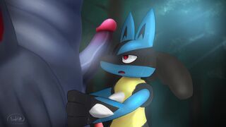 Lucario × Machoke
