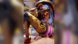 Widowmaker dressed to impress
