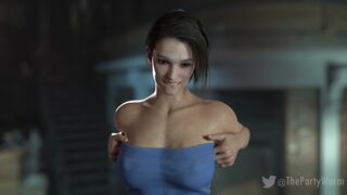 Jill Valentine - Boob Drop