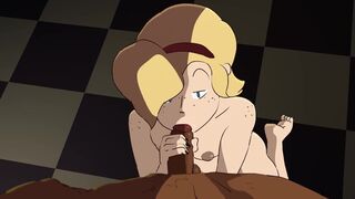 Ash Crimson & K' blowjob!