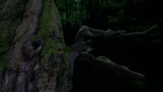 The Titanoboa X sleeping girl