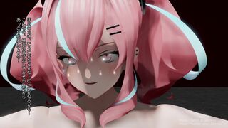 This is what happened when Futanari Bremerton was playing in the warp hole...