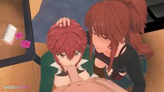 Blow job lesson [sound]