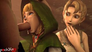 Linkle & Ilia (The Legend Of Zelda) [PockYin]