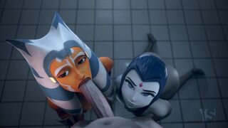 Youngiesed  Ahsoka & Raven Animation