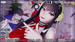 Lamb/Yoru-san's Pass-Prayer Seeding Oma○ko Dance Photoshoot ~ Bloated Belly Lewd Shri