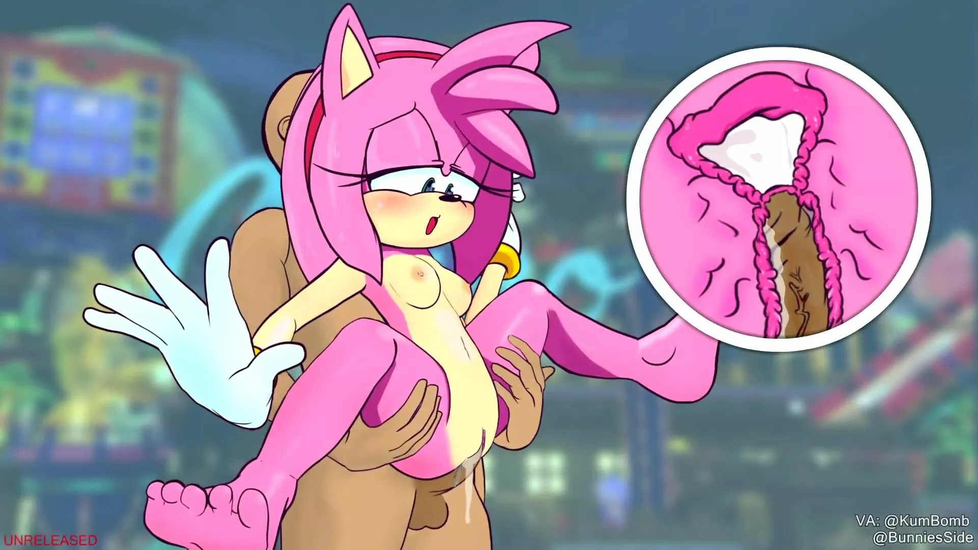 Amy Rose - Size Training (Beachside Bunnies)