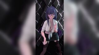 [JUSWE] Dr. MEI Office Sexy Lewd Dance [4K]