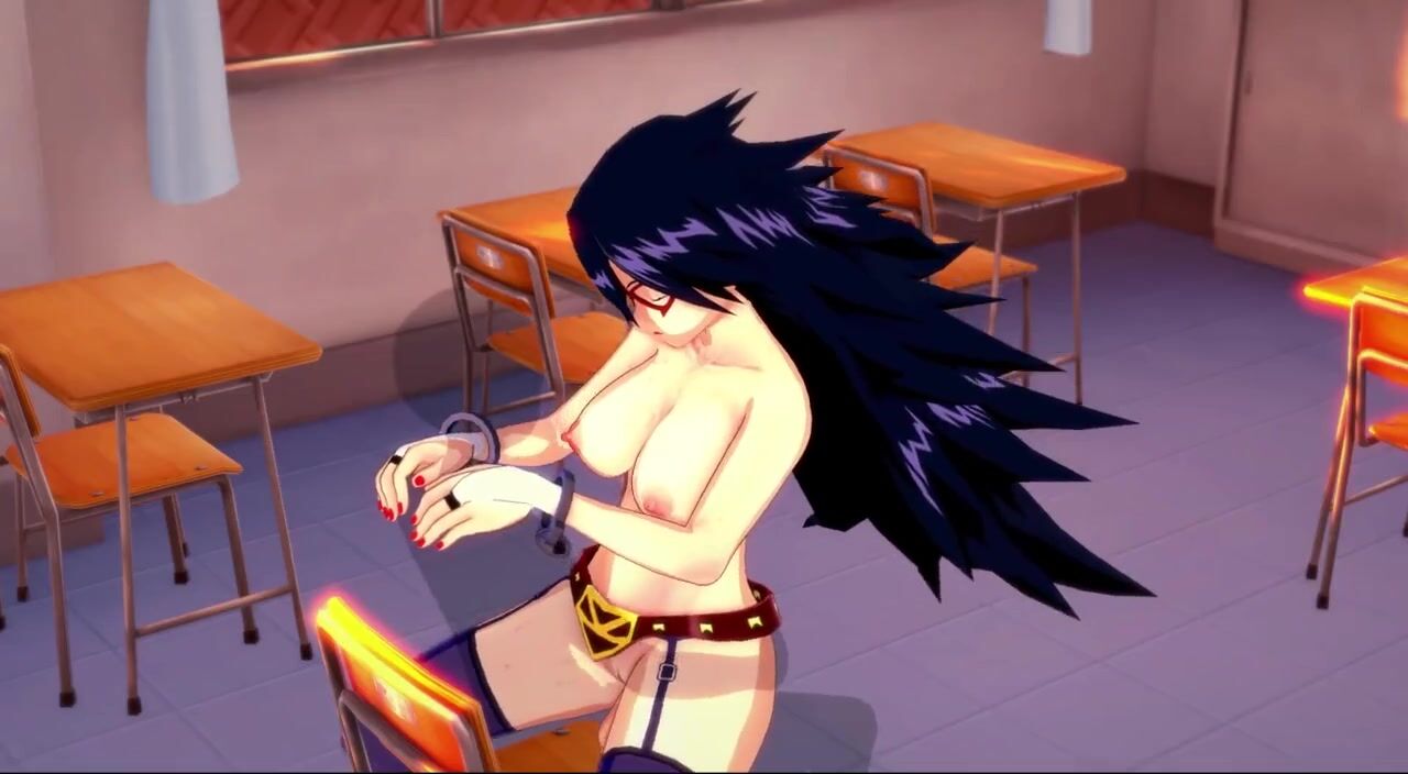 My Hero Academia - Busty Teacher Ms Midnight Fucks in classroom