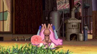 Lopunny used mating press! it's super effective~