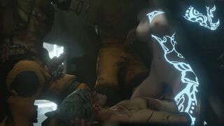 Maya gets "interrogated" for intel by the Psychos [ZMSFM]