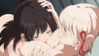 Takina Lying On Chistato's Breasts [Nude][Or2]