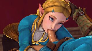 Zelda Gives Link A Reward[4K]