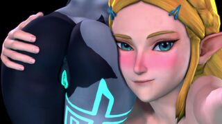 Spreading Midna's Ass [4K]