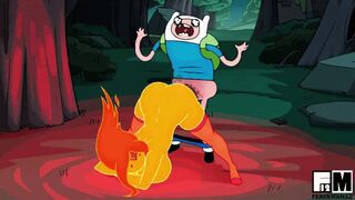 Finn Fucking Flame Princess [Finn Screaming]