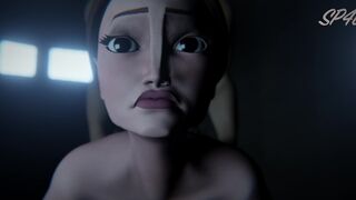 Padme and The Bounty Hunter (Star Wars)