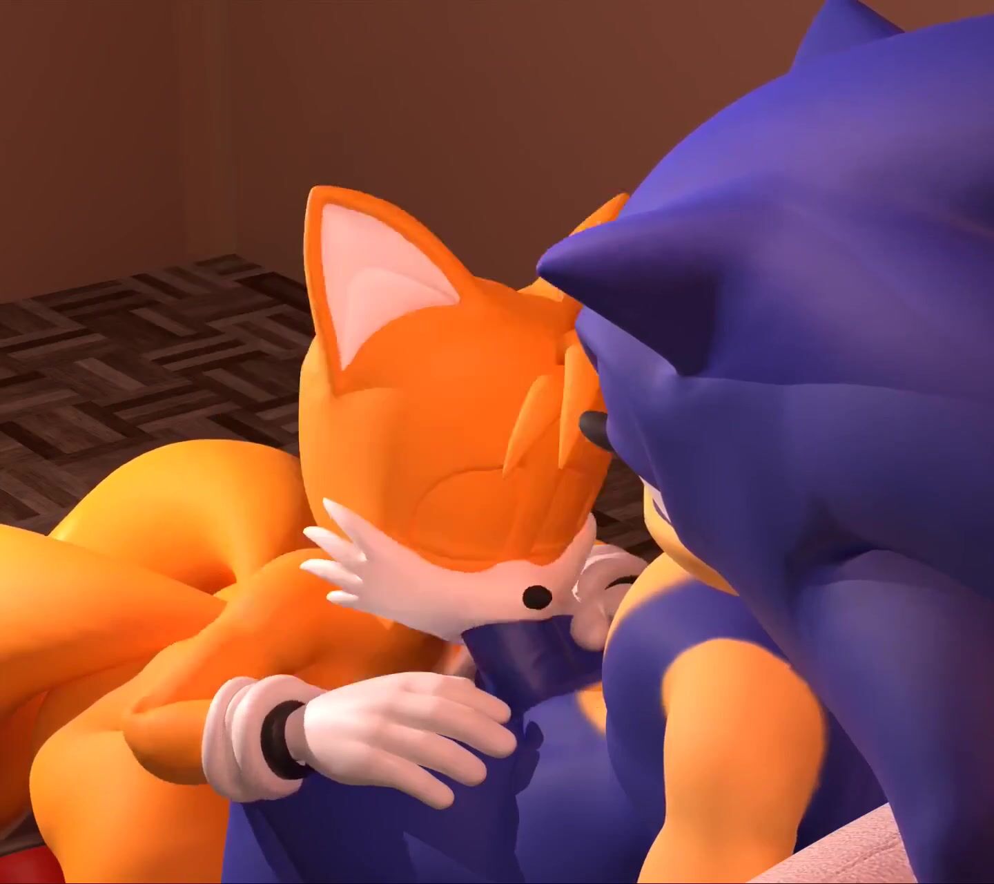 Sonic and tails having sex