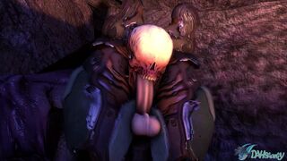 Hell Knight Forced Deepthroat