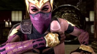 mileena handjob