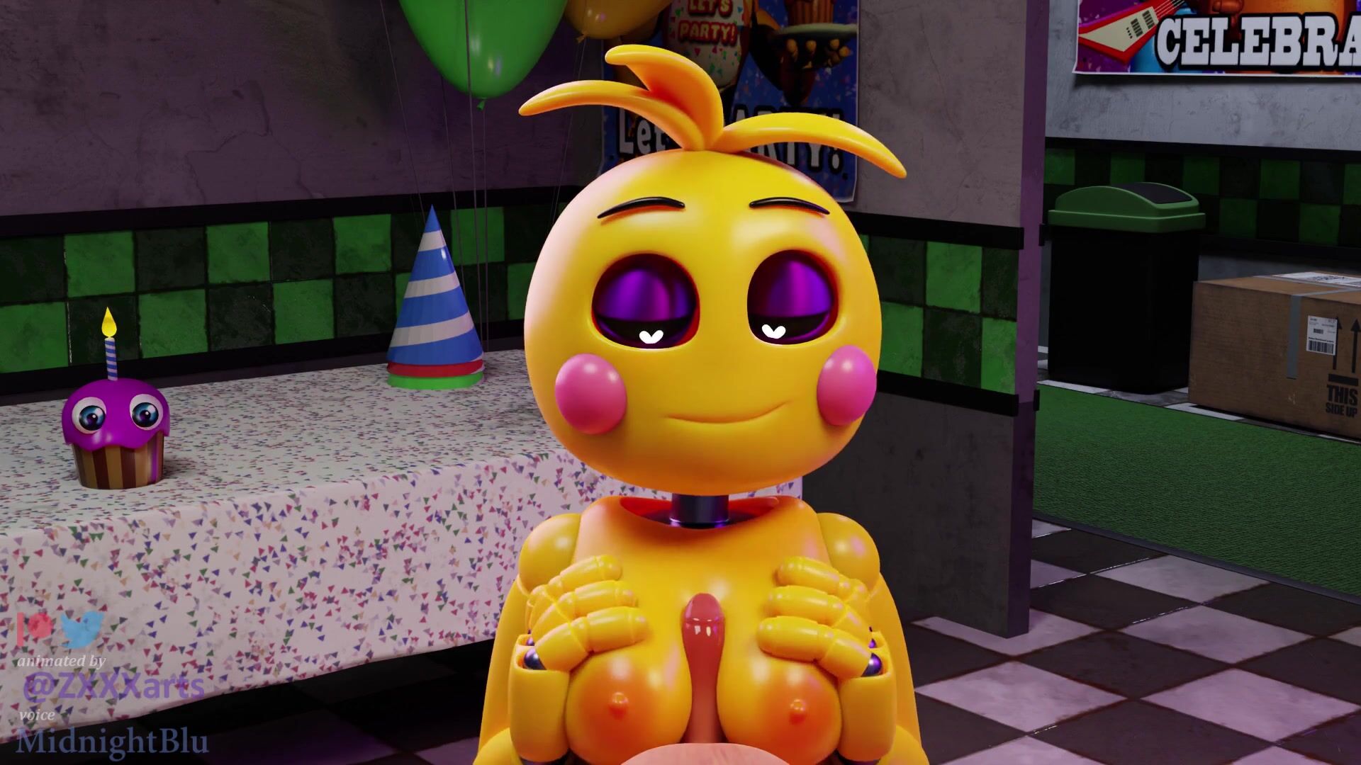 Toy chica porn animation