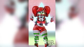 Circus Baby Is Happy At Her New Job