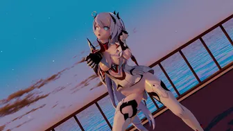 Chen Hai Azur Lane_Wall Leg Up Finish