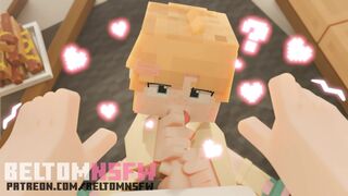 Minecraft blowjob (beltomNSFW)