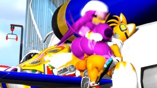 Tails Riding Wave - [Shatteredshor/Sarahdellen/Kassioppiava]