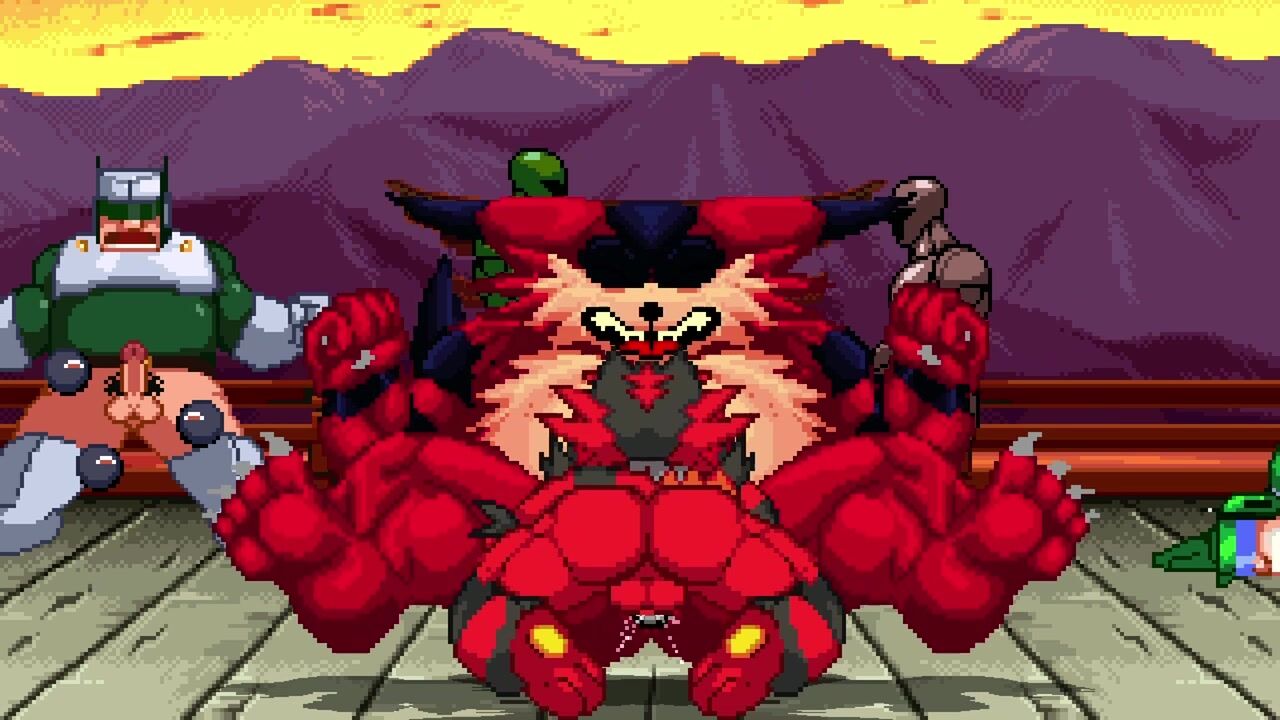 M.U.G.E.N Incineroar Vs. Big The Cat