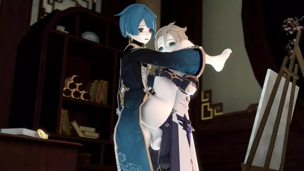 Albedo genshin impact rule 34