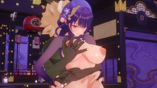 [big_g] Raiden x Hilichurl