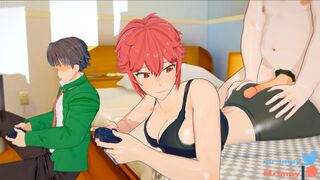 Tomo-Chan is a girl!  - Tomo NTR´d while gaming with Jun [MrImpy]