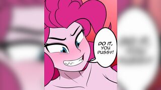 "Popping Candy And Ponko" MLP NSFW Comic Dub (Art By: Pshyzomancer Edited By: Drumsti