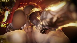 Azeyma Standing (No Sound)[InitialA]