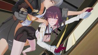 Kafka fucked against wall