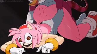 Amy from behind (possessed)