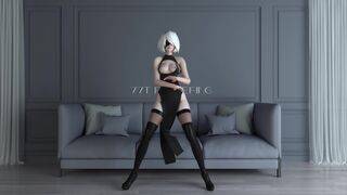 [77TRendering] Sexy 2B Dance 4