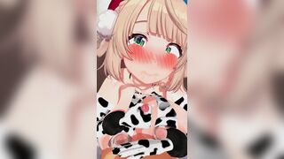 Uimamama Cow Bikini Boobjob & Blowjob