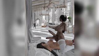 Tifa Lockhart & Yorha 2P [MilkyGirls]