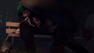 Tsuyu Rainy Outdoor Blowjob [GreatM8][1080P]