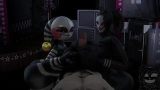 Puppet threesome
