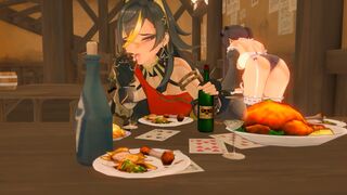 Seru Mmd - Dehya demons