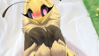 "Blossom Boob Squish Animation" by ThousandFoldFeathers (2021) [No Audio | Loop]